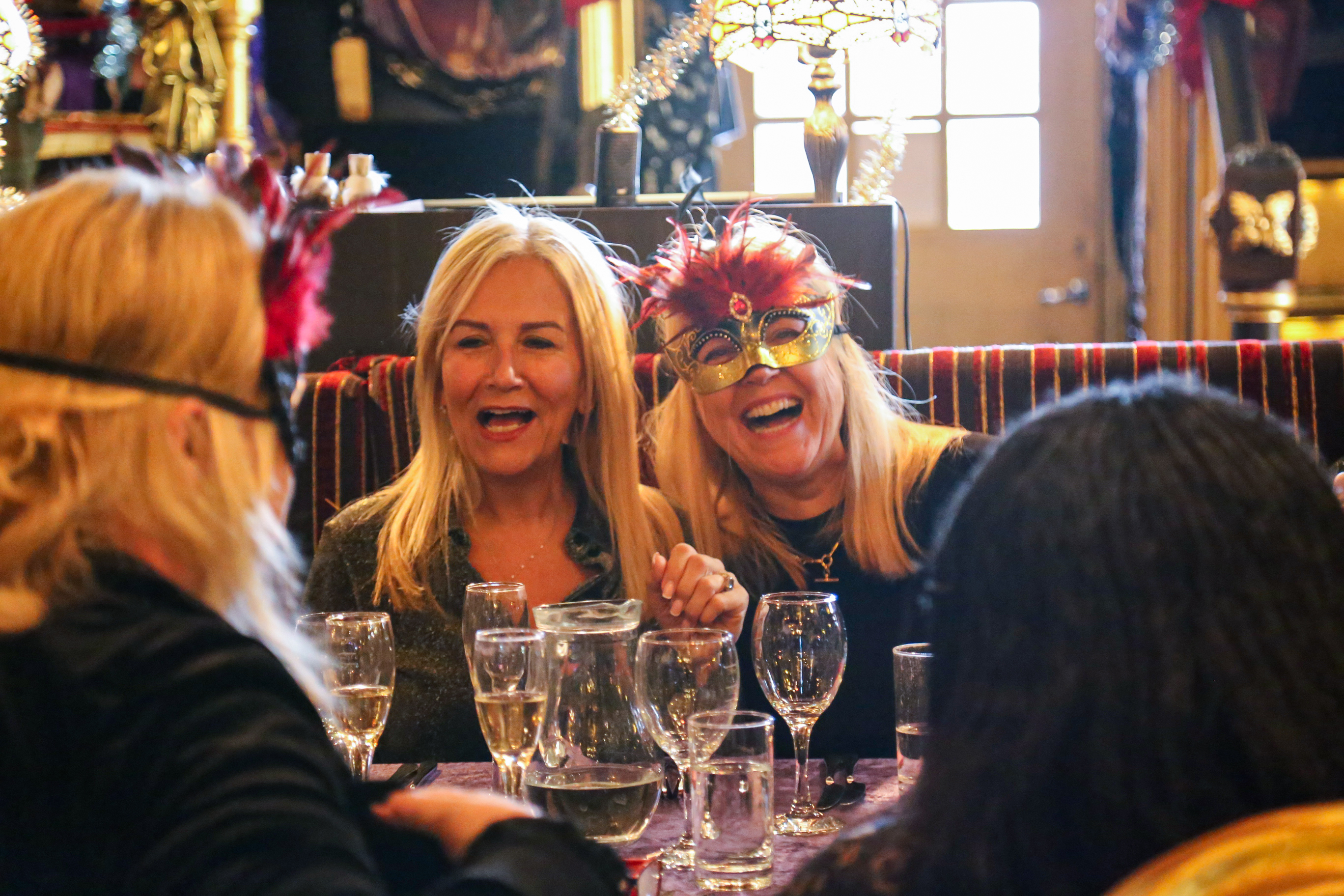 Guests enjoying a private celebration